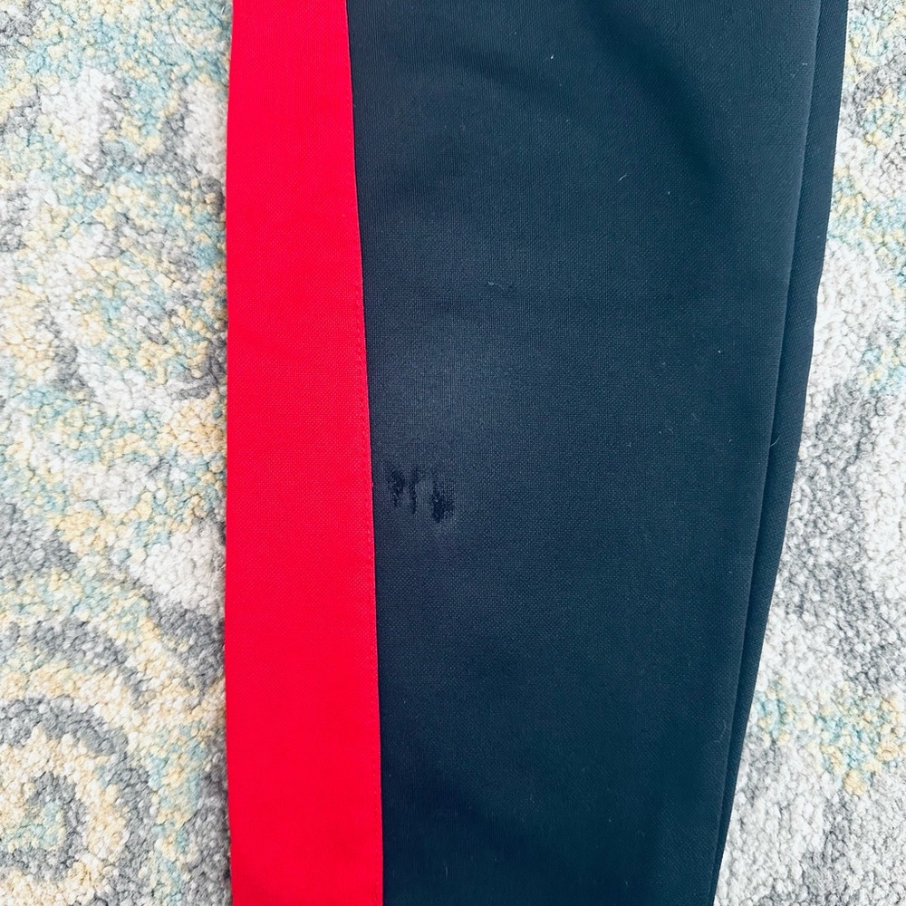 Nike Red and Black Sweatpants for Active Comfort (S 6-7) - Picture 5 of 5